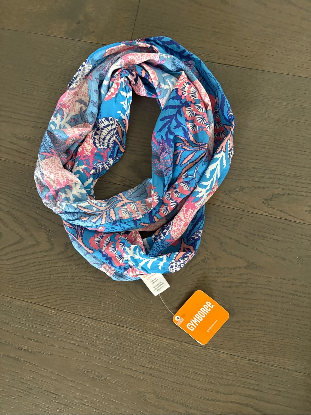 Gymboree girls floral eternity lightweight scarf NWT